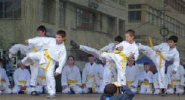 Látványos show (Karate)