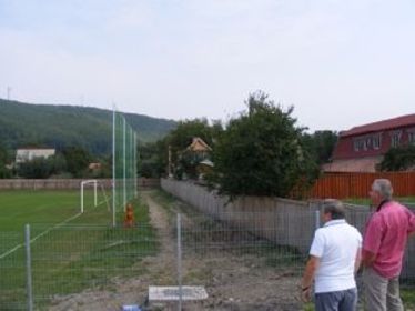 A védőháló rég elkészült – mutatja Kis József polgármester A szerző felvétele