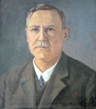 Hum Gyula 1934-ben készült festménye