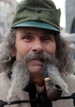 Bajszos férfi Fotó: Sánta István Zsolt