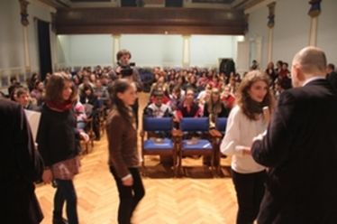 Díjátadás a Gábor Áron Teremben. Albert Levente felvételei