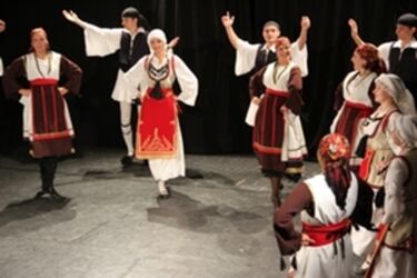 A brassói görög együttes Zorba táncával aratta a legnagyobb sikert                                      Albert Levente felvételei