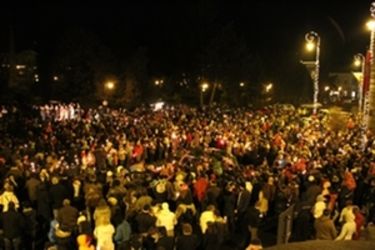 Advent Sepsiszentgyörgyön                                        Albert Levente felvétele