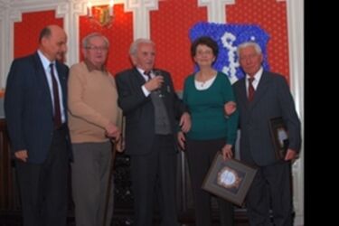 Antal Álmos, Orest Brenzan, Bogdán-Rajcs Zsolt, Zadurian Cheresteş Irma, Várhelyi Etele				    Fotó: Kacsó András