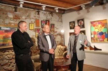 Kopacz Attila, Gheorghe Zamfir és Miltiade Nenoiu. Albert Levente felvétele