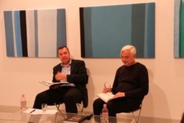 L. Simon László és Szombathy Bálint                              Albert Levente felvétele
