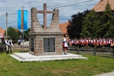 Székely zászlót avattak (Ozsdola)