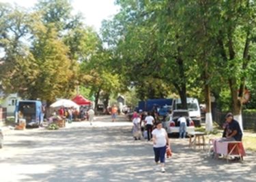 Piac a központban. A szerző felvétele