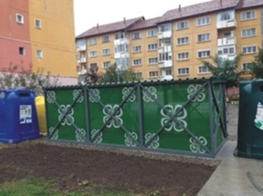 Beburkolták a süllyesztett szeméttárolókat