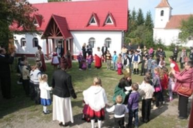 A református cinteremben