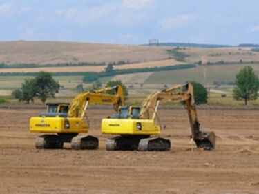 Kotrógépek a Schweighofer telepén