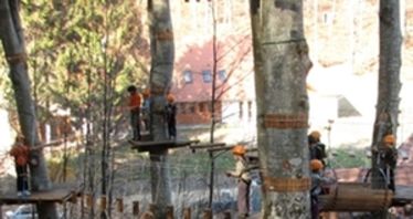 A gyerekek élvezik a pályát                                Albert Levente felvétele