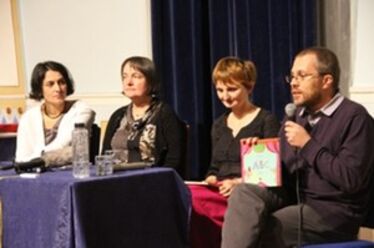 Rostás Péter Emese, Cseh Katalin, Sikó-Barabási Eszter és Zágoni Balázs. Albert Levente felvétele