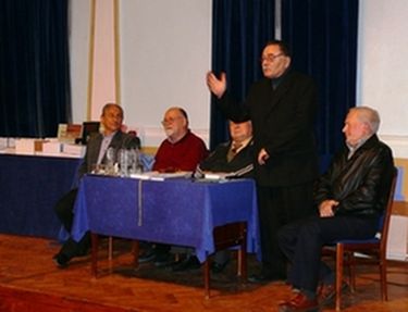 Káli Király István, Sebestyén Mihály, Pál-Antal Sándor, Bedő Béla és B. Kovács András. A szerző felvétele