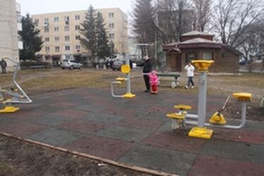 Ritkán üres a Domb utcai mozgáspark. Albert Levente felvétele
