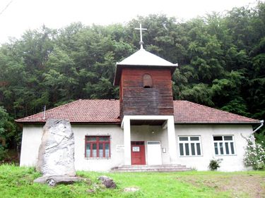 Kápolna és iskolamúzeum. A szerző felvételei