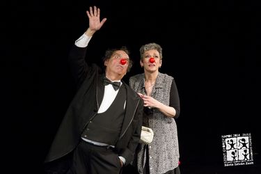 Mihai Gruia Sandu és Oana Pellea. Fotó: Sánta István Zsolt