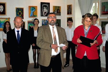 Koszta Ervin, Dimény Attila és Mocsáry-Gondos Beáta. A szerző felvétele