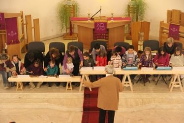 Karácsonykor is koncerteztek az evangélikus templomban