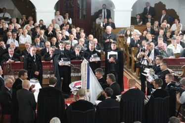 Ifjú lelkészeket szenteltek                                 Albert Levente felvételei