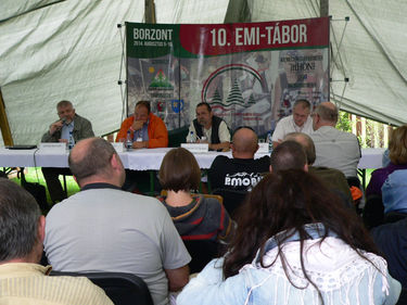 Izsák Balázs, Bíró Zsolt, Ferencz Csaba és Toró T. Tibor. Fekete Réka felvétele