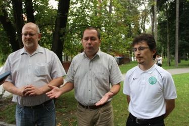 Zakariás Zoltán, Szilágyi Zsolt és Sánta Imre                         Albert Levente felvétele