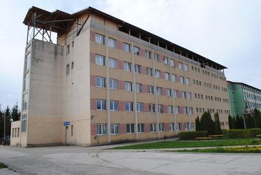 Az iskola bentlakása. A szerző felvétele