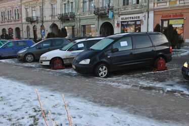 A Gábor Áron téren is fizetésessé vált a parkolás. A szerző felvétele