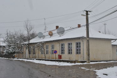 Felsőlemhényben a volt óvoda épületében adták át a küldeményeket. A szerző felvétele
