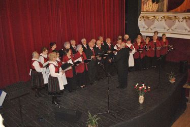 A Rozmaring énekkar. A szerző felvétele
