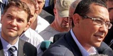 Dan Şova és Victor Ponta. Fotó: ziarelive