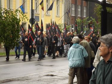 Kiverte a biztosítékot a vármegyések június 4-i felvonulása. Fotó: facebook