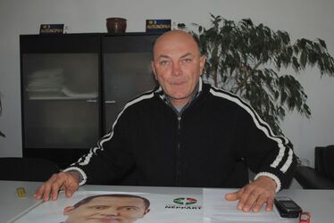 Szervezetet építene Balázs Attila. A szerző felvétele