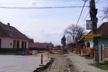 Kovászna jelentős részét érintette az infrastrukturális munka