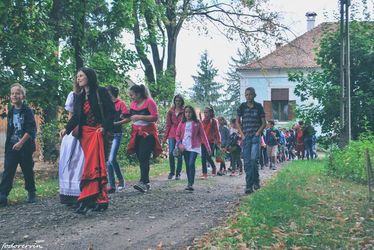 Cimborálók Kisbaconban. Fotó: facebook/Fodor Ervin