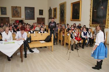 A Székely Nemzeti Múzeum Bartók Termében. Albert Levente felvétele