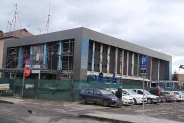 Jövőre a mozi is kész lesz. Albert Levente felvétele