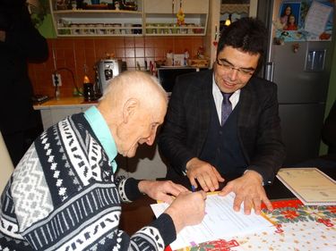 Borsó Lajos és Zsigmond Barna Pál. A szerző felvétele