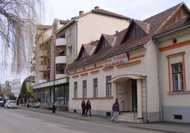 A városháza régi épületében nyílt erdészeti kirendeltség. A szerző felvétele