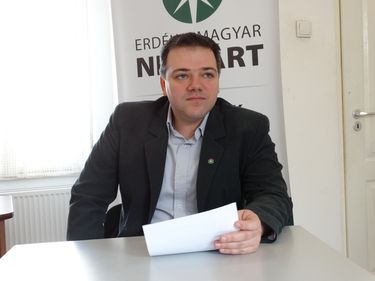 Johann Taierling a harmadik legismertebb politikus Kézdivásárhelyen. A szerző felvétele