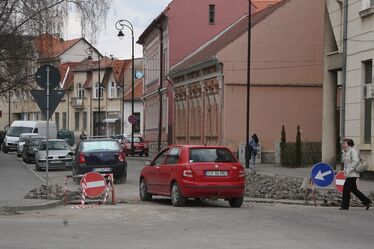 Újra feltúrták a Kossuth Lajos utcát. Albert Levente felvételei