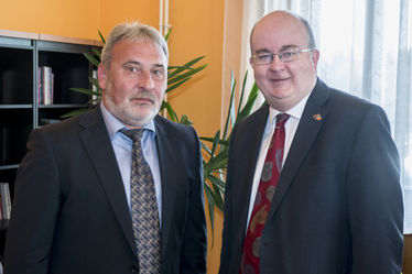 Bokor Tibor és Paul Brummell. Tofán Levente felvétele