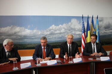 Kató Béla, Tamás Sándor, Hans Klemm és Antal Árpád