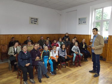 Dálnoki Barna virtuális útra hívta a hallgatókat. Fotó: Finta Tibor