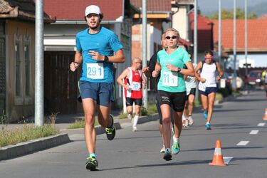 Idén csak 54-en neveztek be a Szentgyörgy Félmaratonra. A szerző felvétele