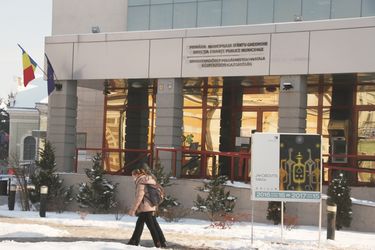 A sepsiszentgyörgyi adóhivatal. Albert Levente felvétele