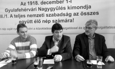 Nagy Gábor, Kulcsár-Terza József, Pethő István. A szerző felvétele