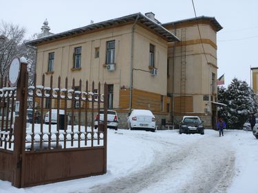 A volt dohánygyári épület, a hivatal székháza. Szekeres Attila felvétele