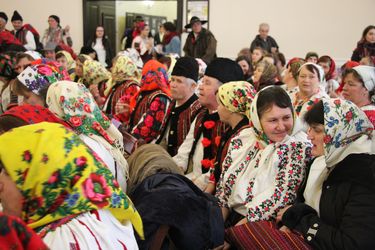 Csoportosan érkeztek a hagyományőrzők