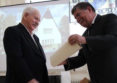 Albert Ernő és Pozsony Ferenc. Albert Levente felvétele